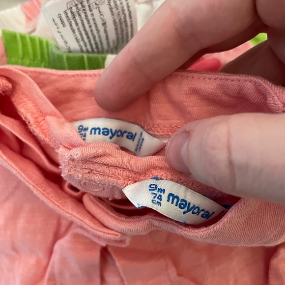 Floral Mayoral Outfit, 9 Month - Picture 7 of 9